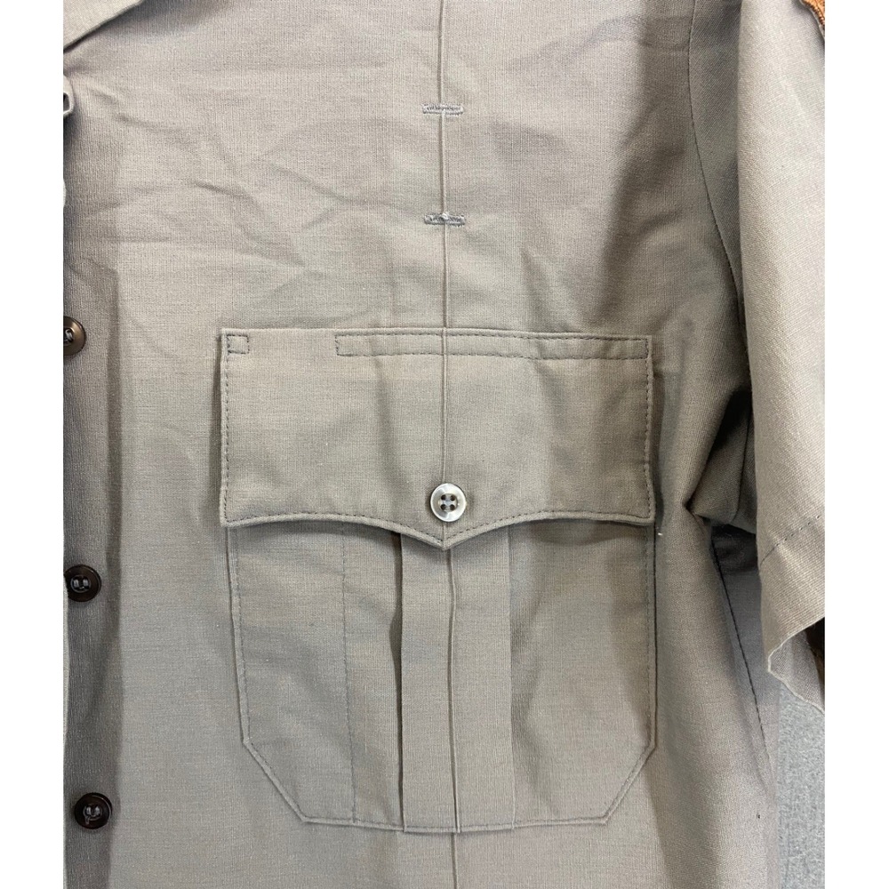 Women's Size 36 VF  National Park Service NPS Uniform Shirt Khaki Tan  SS - Picture 6 of 9